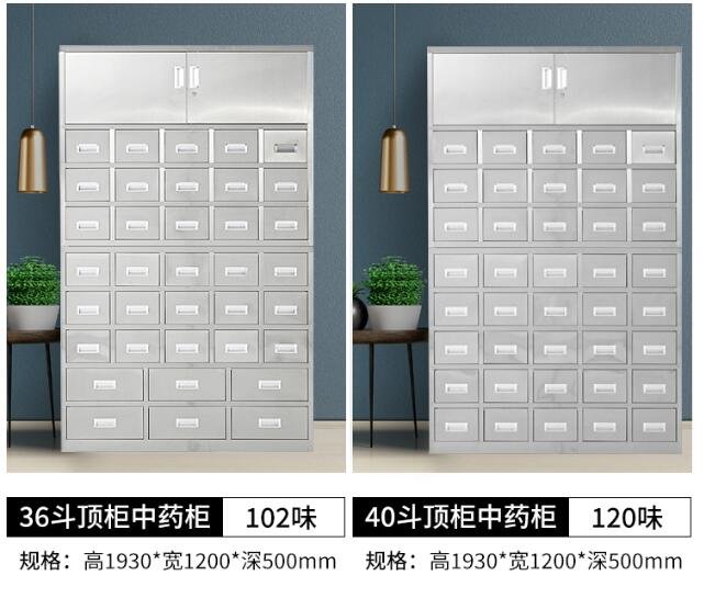 stainless - steel Chinese medicine cabinet