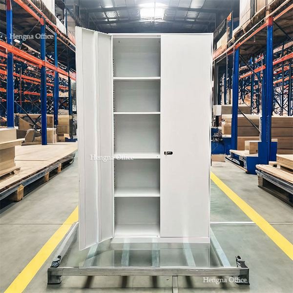 Multi-door steel wardrobe locker with vents for staff changing rooms