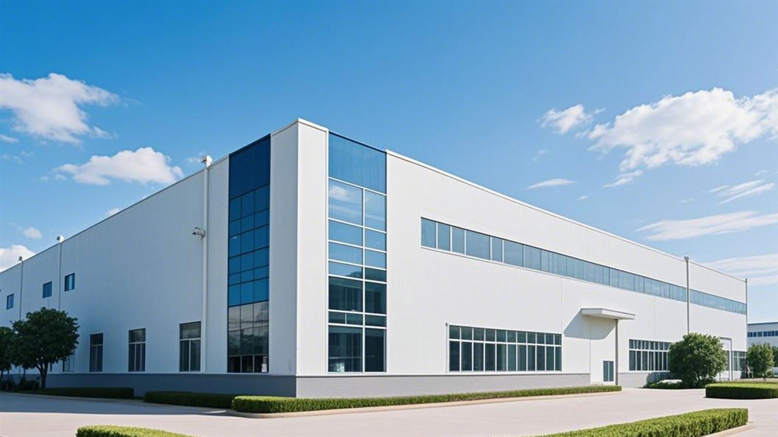 Luoyang Hengna steel furniture factory building exterior